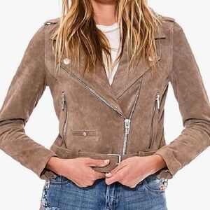 Blank NYC suede jacket - Sand - M